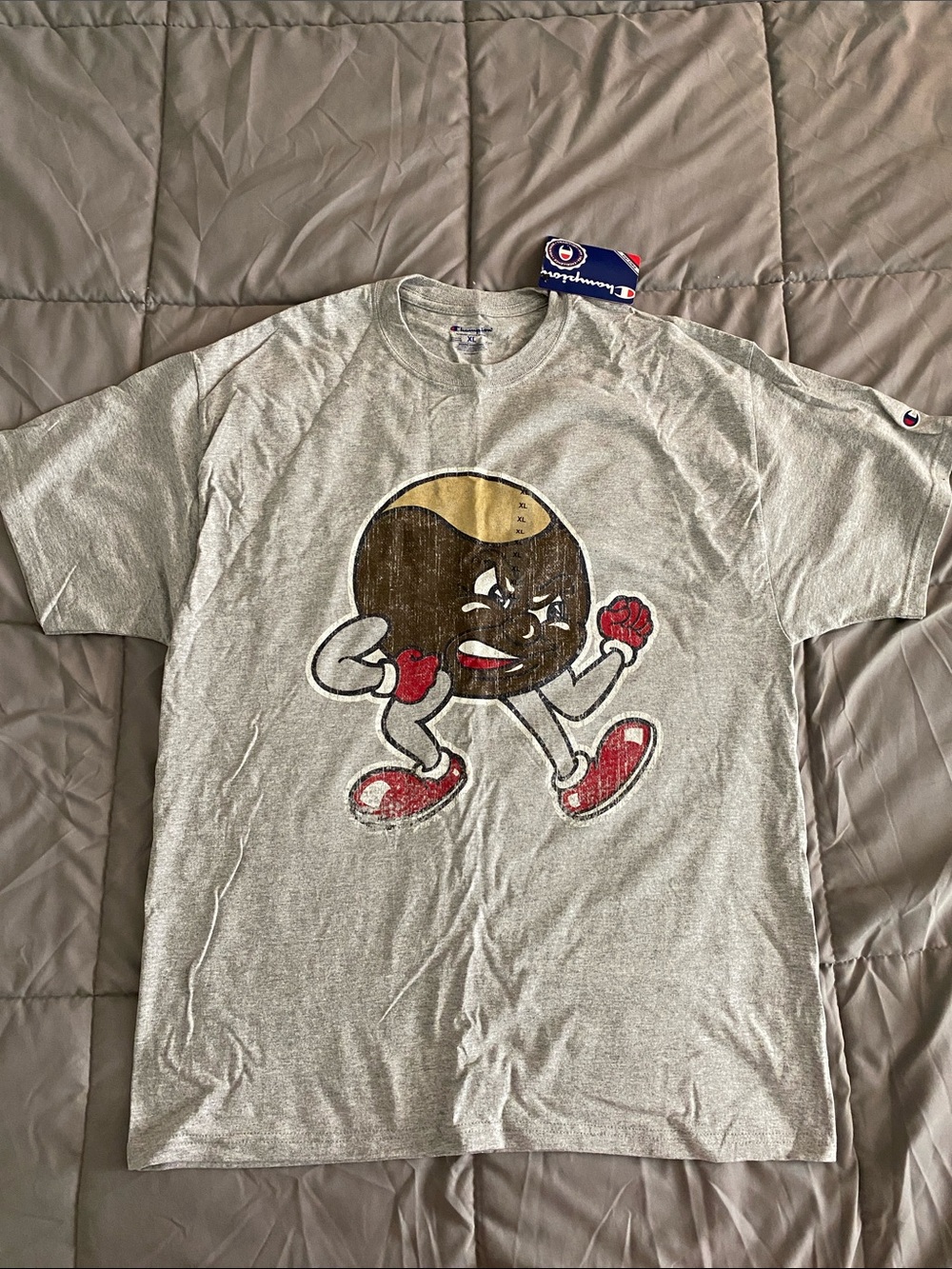 Ohio State retro buckeye short sleeve shirt - XL